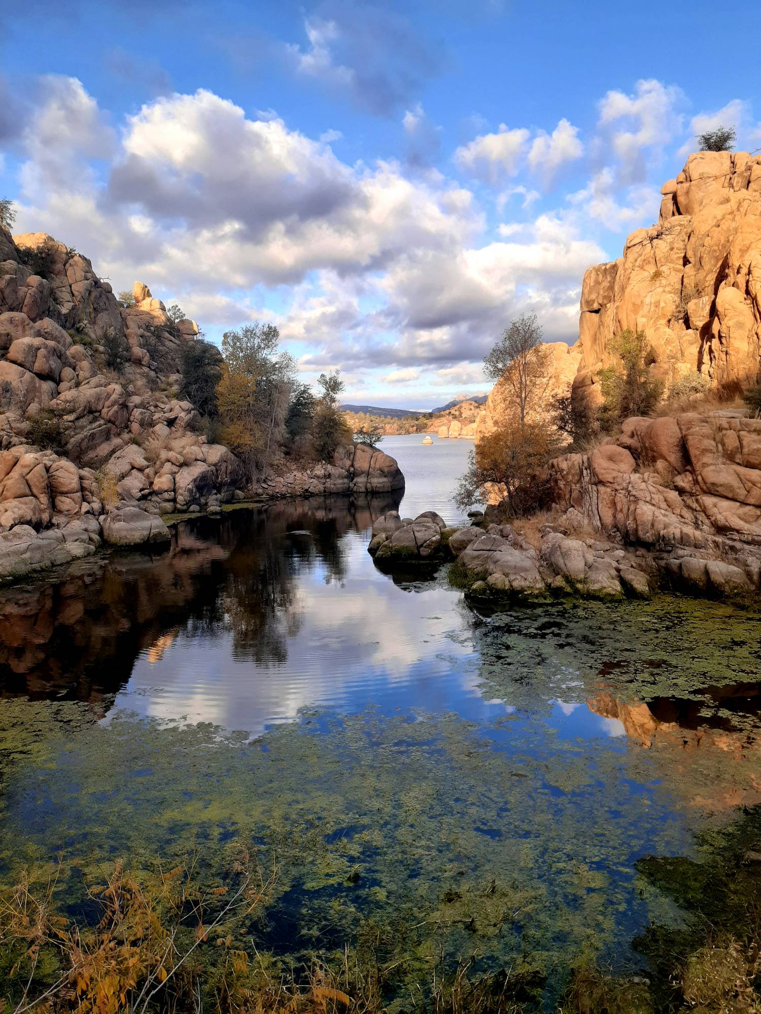 Scenic view of Watson Lake from the Loop Trail in Prescott