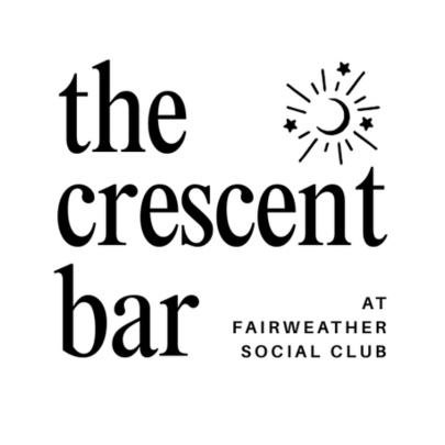 The Crescent Bar square logo The Crescent Bar square logo